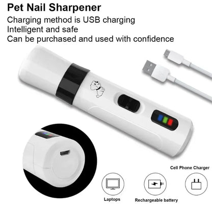 Quiet Rechargeable Pet Nail Grinder