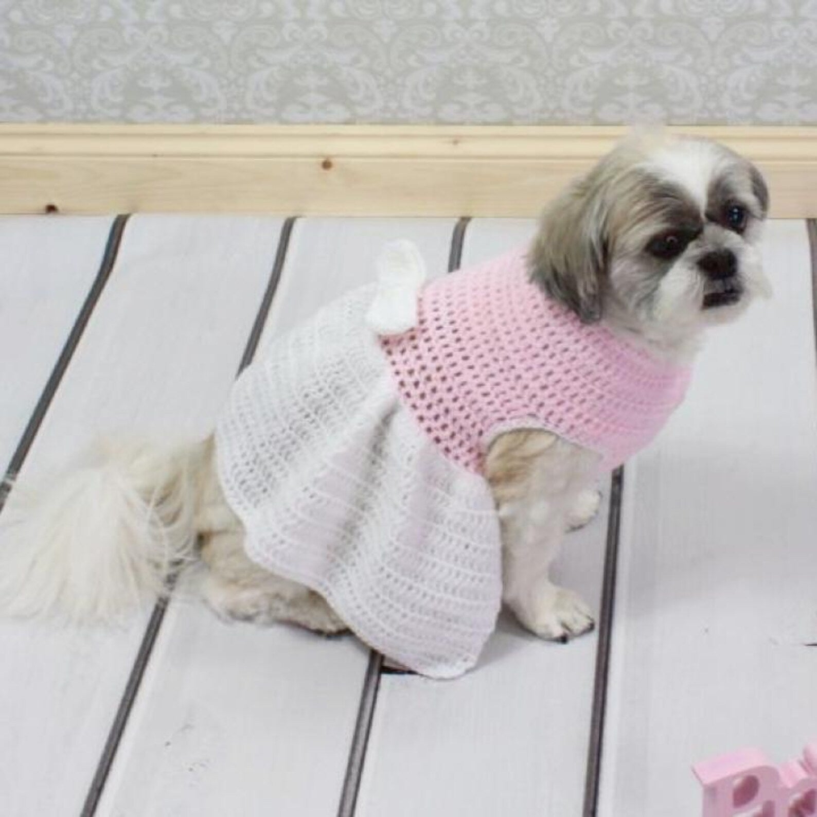 Dog Dress Crochet Pattern