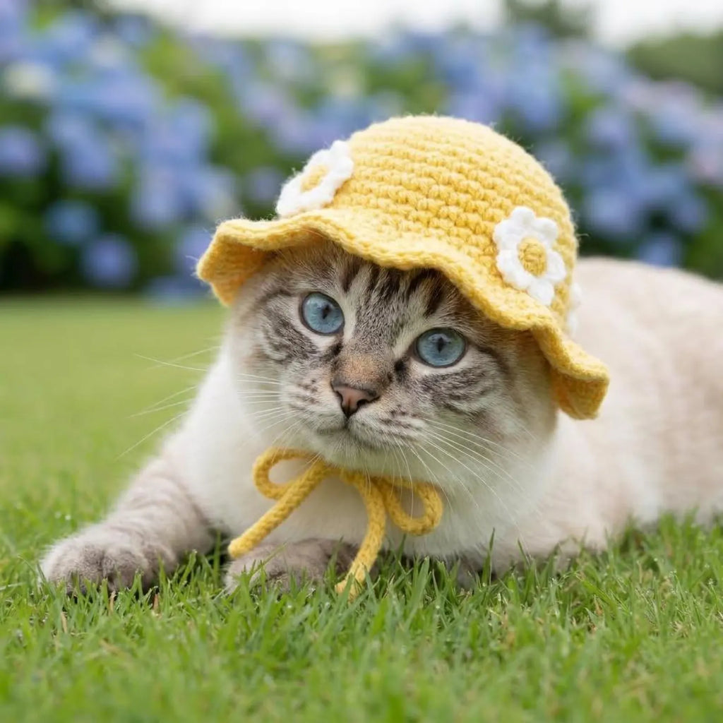 Cat Hat Crochet Pattern